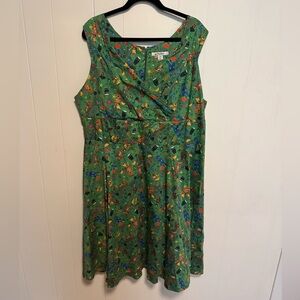 Disney Parks Trader Sam's Surplice Sundress 2X